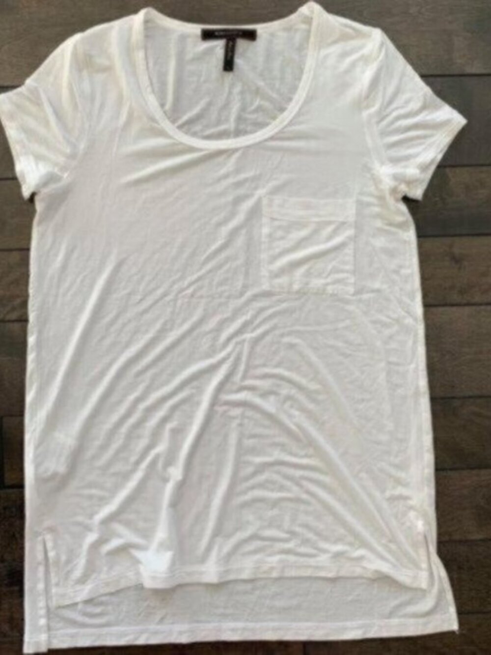 BCBG Tunic Pocket Tee